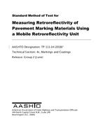 AASHTO TP 111-14 (2020)