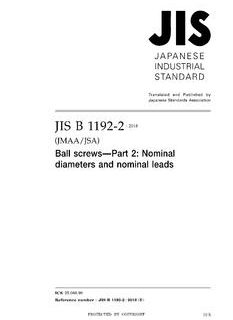 JIS B 1192-2:2018