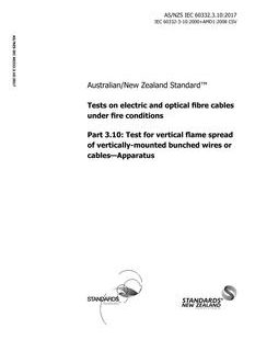 AS/NZS IEC 60332.3.10:2017