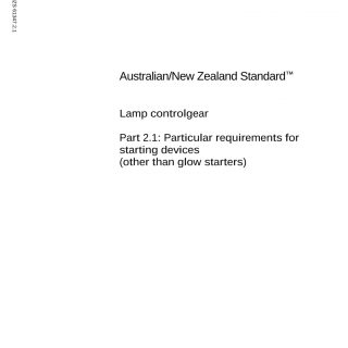 AS/NZS 61347.2.1-2002