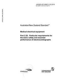 AS/NZS IEC 60601.2.25:2016