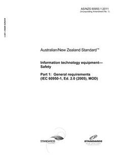 AS/NZS 60950.1-2011