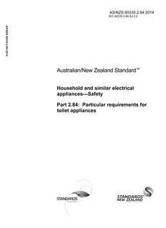 AS/NZS 60335.2.84:2014