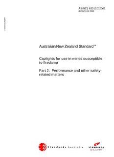 AS/NZS 62013.2-2001