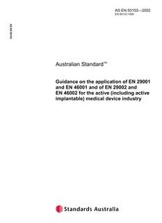 AS EN 50103-2002