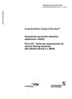 AS/NZS 60335.2.86-2002