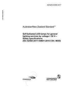 AS/NZS 62560:2017