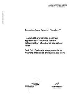 AS/NZS 60704.2.4:2009