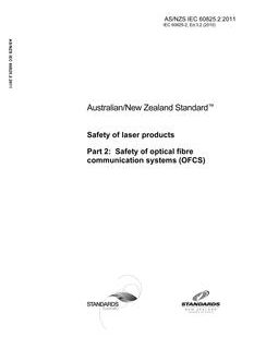 AS/NZS IEC 60825.2:2011