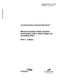 AS/NZS 60702.1:2005