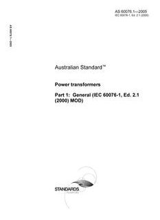 AS 60076.1-2005