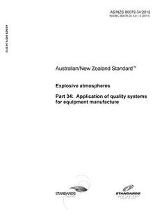 AS/NZS 80079.34:2012