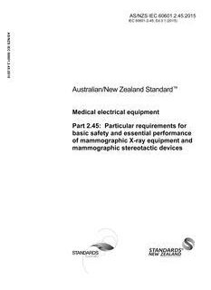 AS/NZS IEC 60601.2.45:2015