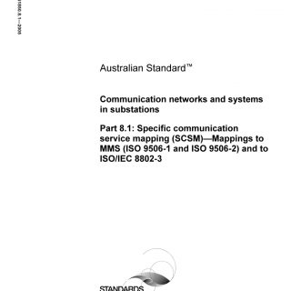 AS 61850.8.1-2005