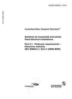 AS/NZS 60669.2.1-2013