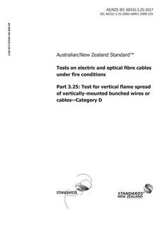 AS/NZS IEC 60332.3.25:2017