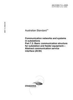AS 61850.7.2-2005