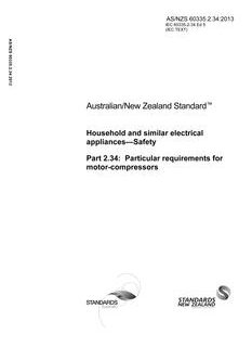 AS/NZS 60335.2.34:2013