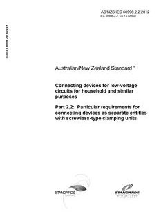 AS/NZS IEC 60998.2.2:2012