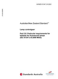 AS/NZS 61347.2.8:2003