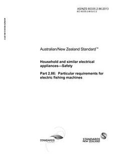 AS/NZS 60335.2.86-2013
