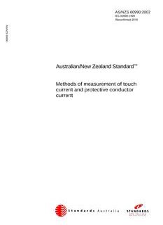 AS/NZS 60990-2002