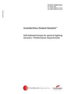 AS/NZS 60969:2001