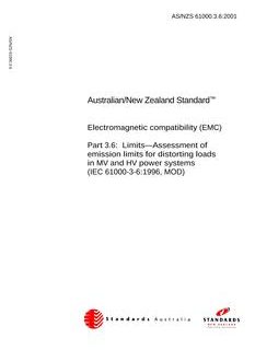 AS/NZS 61000.3.6-2001