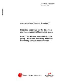 AS/NZS 61779.3-2000