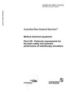 AS/NZS IEC 60601.2.29:2015