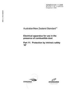 AS/NZS 61241.11:2006