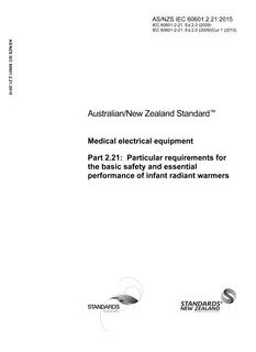 AS/NZS IEC 60601.2.21:2015