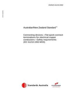 AS/NZS 61210:2002