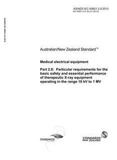 AS/NZS IEC 60601.2.8:2015