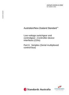 AS/NZS 62026.6:2002