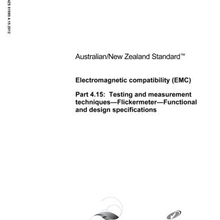 AS/NZS 61000.4.15:2012