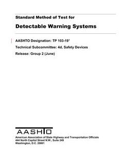 AASHTO TP 103-19