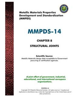 MMPDS MMPDS-14 Chapter 8