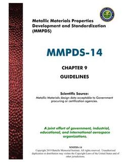 MMPDS MMPDS-14 Chapter 9