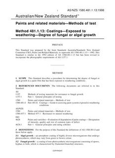 AS/NZS 1580.481.1.13:1998