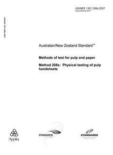 AS/NZS 1301.208S:2007