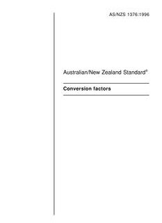 AS/NZS 1376:1996