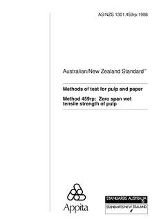 AS/NZS 1301.459RP:1998