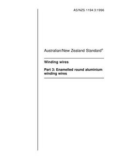 AS/NZS 1194.3:1996