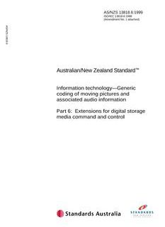 AS/NZS 13818.6:1999