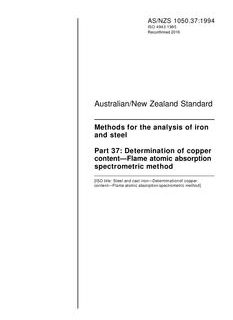 AS/NZS 1050.37:1994