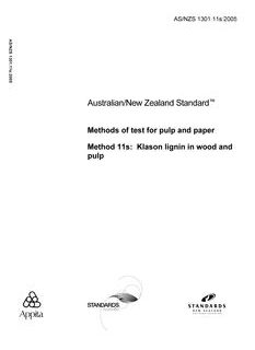 AS/NZS 1301.11S:2005