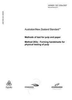 AS/NZS 1301.203S:2007
