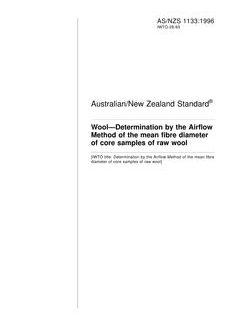 AS/NZS 1133:1996