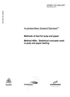 AS/NZS 1301.460S:2007